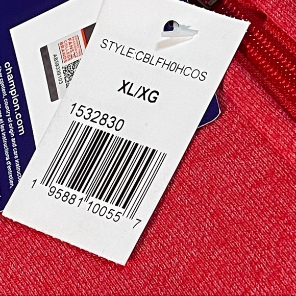 Champion Maryland Terrapins Fan 1/4 Zip Sweatshirt Size XL NWT - Picture 4 of 7